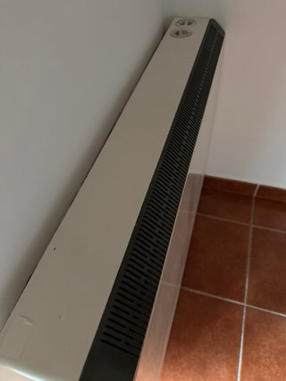 Acumulador de calor beige y negro