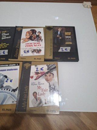 Lote 7 DVDs El País: Clásicos del Cine