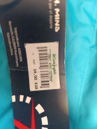 Traje de esquí infantil azul