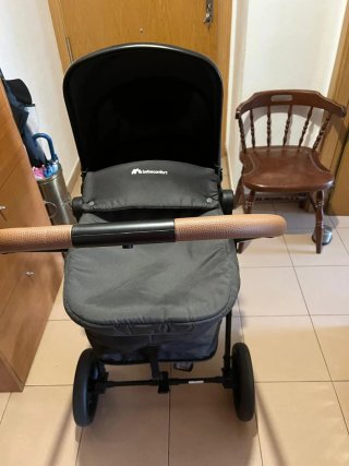 Carrito de bebé y silla coche grupo 0