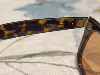Gafas de Sol Ray-Ban Wayfarer Marrones Grabadas