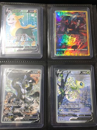 Cartas Pokémon VMAX y V