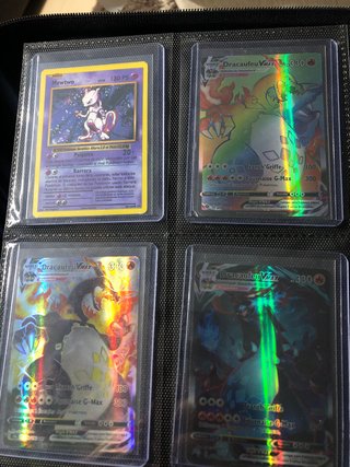 Cartas Pokémon VMAX y V