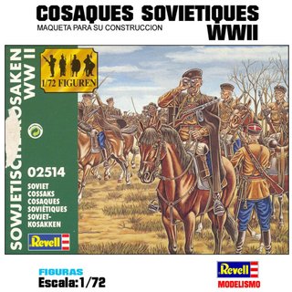 Maqueta Revell Cosaques Soviétiques WWII 1/72