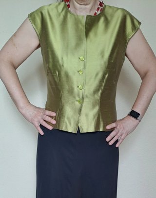 Conjunto Fiesta Chaqueta y Camisa Verde