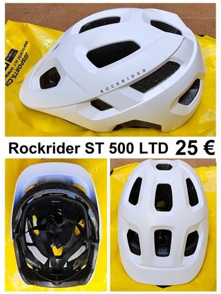 Casco Rockrider ST 500 LTD Blanco
