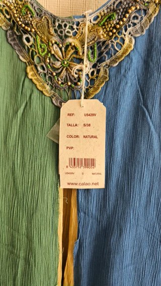 Vestido nuevo con etiqueta talla única