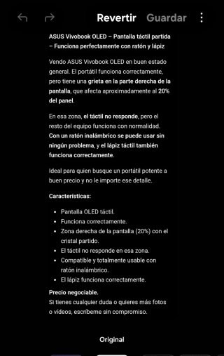 ASUS Vivobook 13 OLED 2 en 1