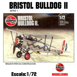 Maqueta Bristol Bulldog II Airfix Serie 1