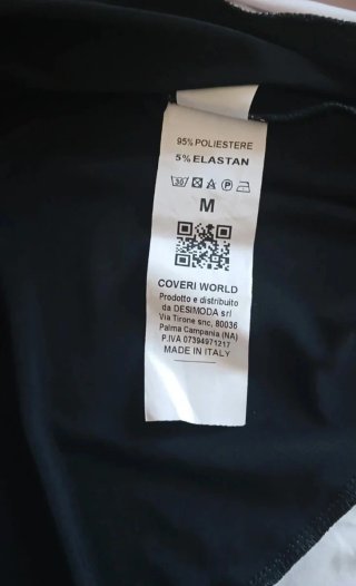 Maglia Coveri World corta taglia unica