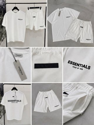 Conjunto Essentials Camiseta y Pantalón Corto M