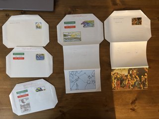 Aerogrammi e Cartoline Postali Italia e San Marino