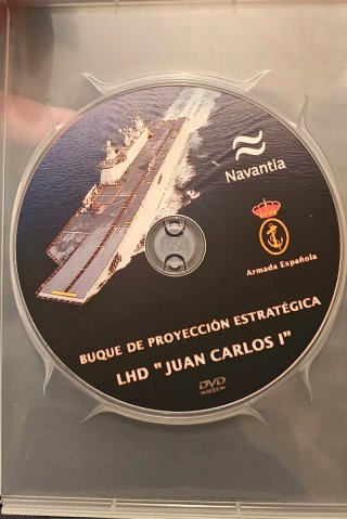 DVD Buque de Proyección Estratégica LHD Juan Carlo