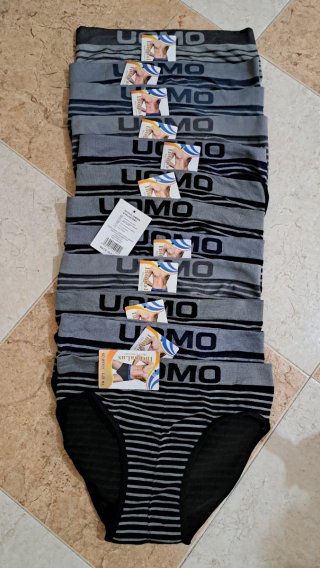 Calzoncillos Uomo Talla M Rayas