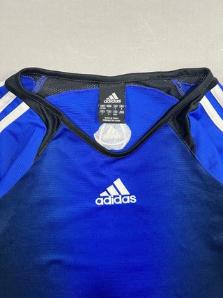 Camiseta Adidas Azul y Negra