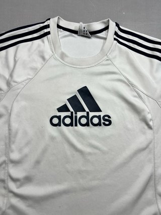 Camiseta Adidas Blanca con Logo