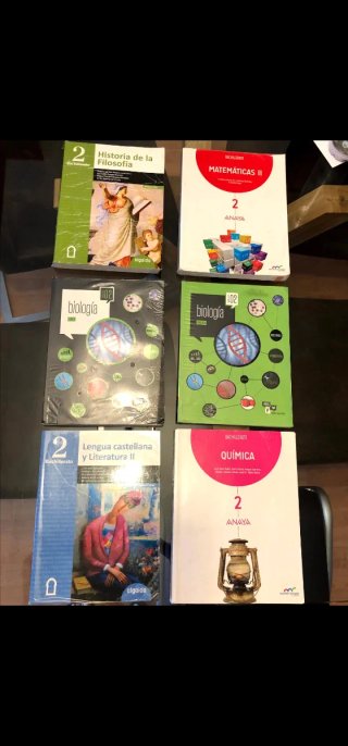 Libros 2do bachillerato (OFERTA)