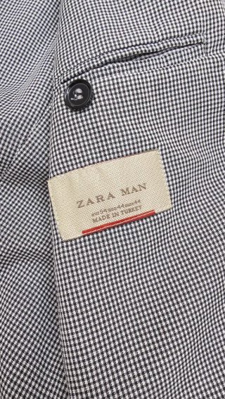 Americana Zara Gris Talla 54