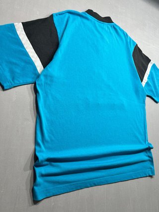 Camiseta Adidas Azul y Negra Talla l