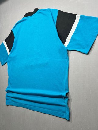 Camiseta Adidas Azul y Negra Talla l