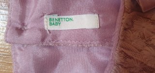 Vestido niña 3/6 meses rosa encaje lazo