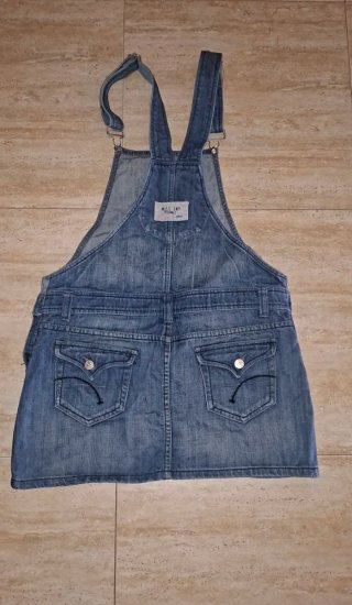 T40, Miss JNY Originals, falda peto tejana