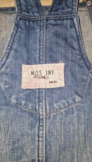 T40, Miss JNY Originals, falda peto tejana
