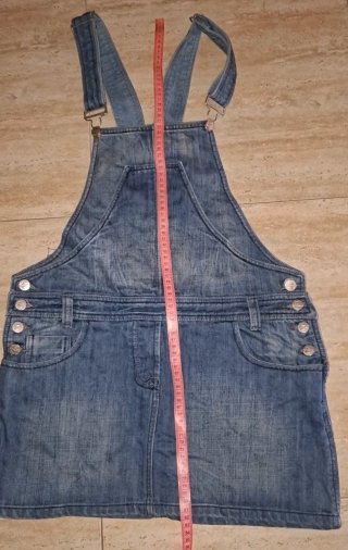 T40, Miss JNY Originals, falda peto tejana