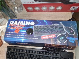 Teclado y Ratón Gaming NK Mecánico