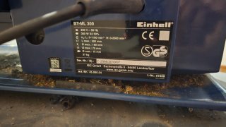 Torno para metal Einhell BT-ML 300