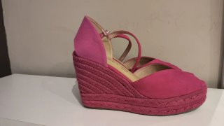 Cuñas Esparto Azarey Rosa Talla 40
