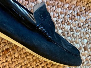 Zapatos Nautic Armani Jeans  Hombre Azul marino