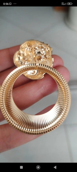 Orecchini Max Mara Intrend oro e turchese