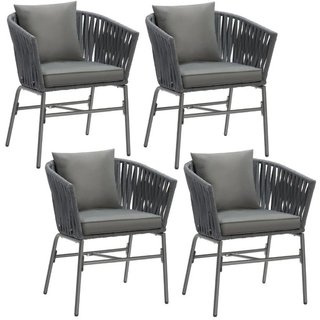 Set di sedie Valeiras con Design a corda,densi