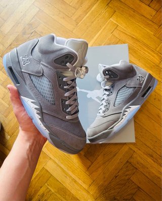 Jordan 5 Retro Wolf Grey OG Talla 45