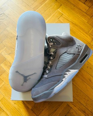 Jordan 5 Retro Wolf Grey OG Talla 45