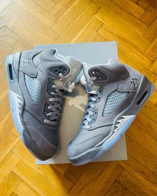 Jordan 5 Retro Wolf Grey OG Talla 45