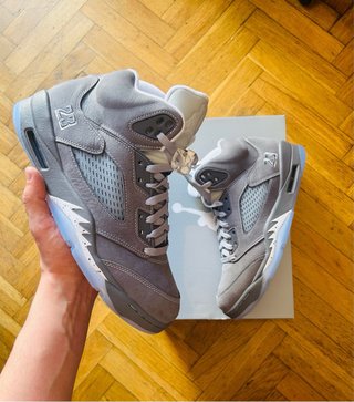 Jordan 5 Retro Wolf Grey OG Talla 45