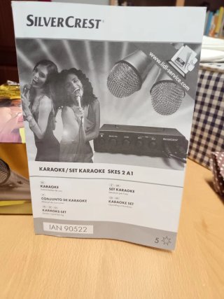 Silver Crest Karaoke Set Karaoke