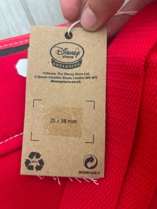 Bolso Minnie Mouse Disney Rojo Lunares