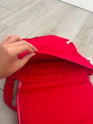 Bolso Minnie Mouse Disney Rojo Lunares