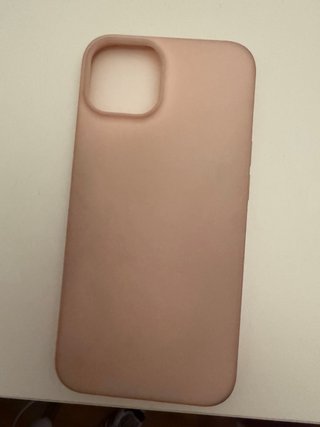 Funda iPhone 13 Rosa Nude Silicona