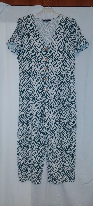 Mono culotte estampado Cortefiel Talla L