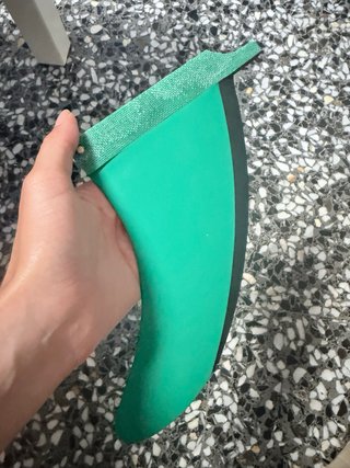 Aleta tabla surf verde