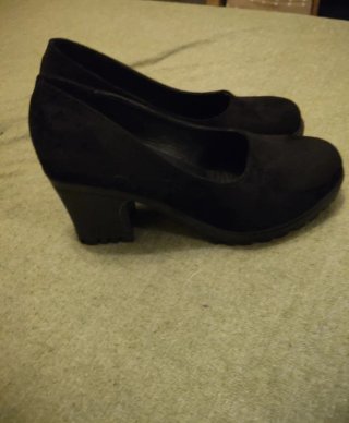 Zapatos de plataforma negros talla 43