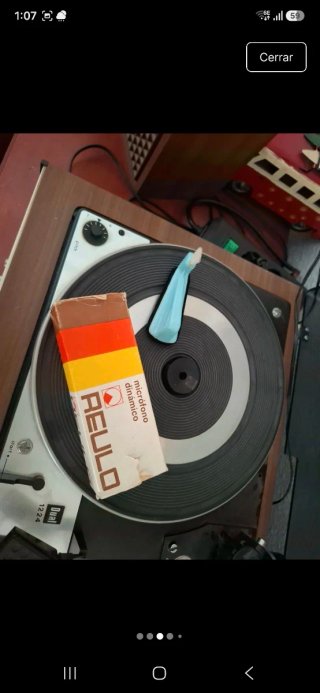 Tocadiscos BetorEF-360 Marrón