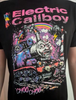 CAMISETA NEGRA - ELECTRIC CALLBOY - TALLA XL y más