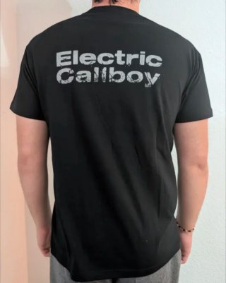 CAMISETA NEGRA - ELECTRIC CALLBOY - TALLA XL y más