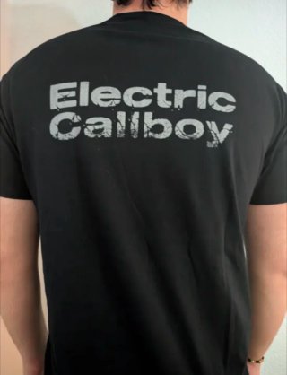 CAMISETA NEGRA - ELECTRIC CALLBOY - TALLA XL y más