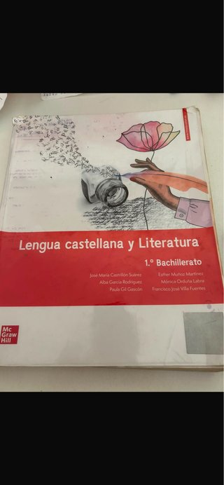 Lengua castellana y literatura, 1 Bachillerato